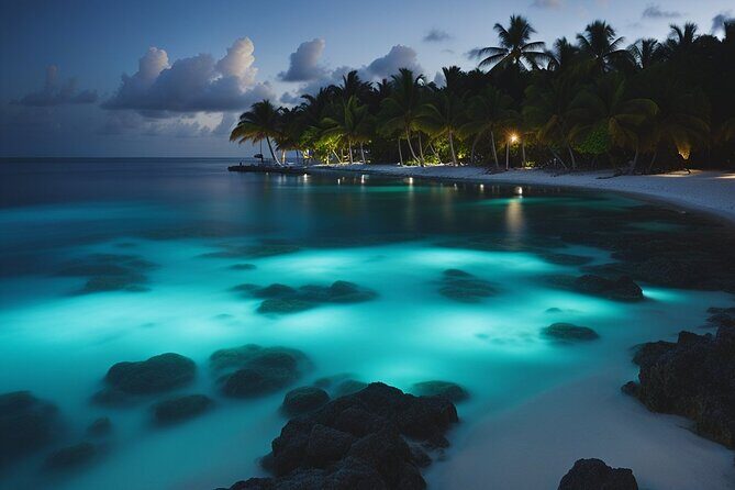 Grand Cayman Bioluminescence Adventure - Starfish Point at sunset: more than a quick photo stop