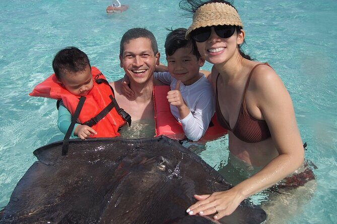 Stingray City and Seven Mile Beach Adventure Tour - Stingray City at Safehaven Marina: your hour starts fast